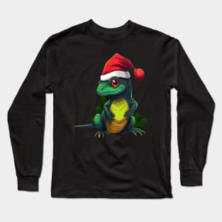 Salamander Christmas Long Sleeve T-Shirt